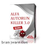 برنامج حذف فيروس الاوتورن 3.0.7 Alfa Autorun Killer الجديد