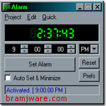 برنامج الساعةوالمنبه Alarm Digital Clock